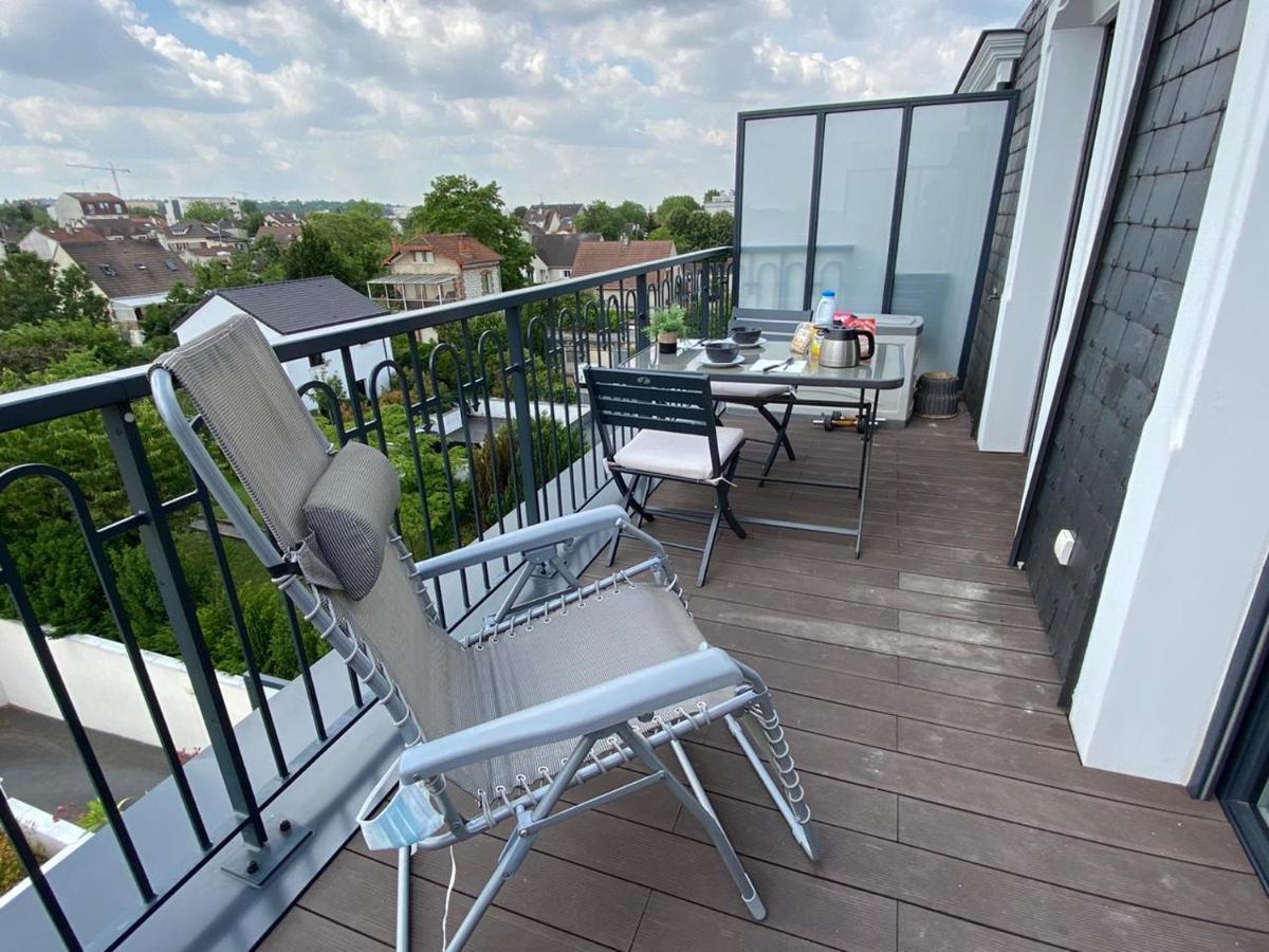 Ferienwohnung 35m2 neuf, plein sud, dernier etage avec terrasse Noisy-le-Grand Exterior foto