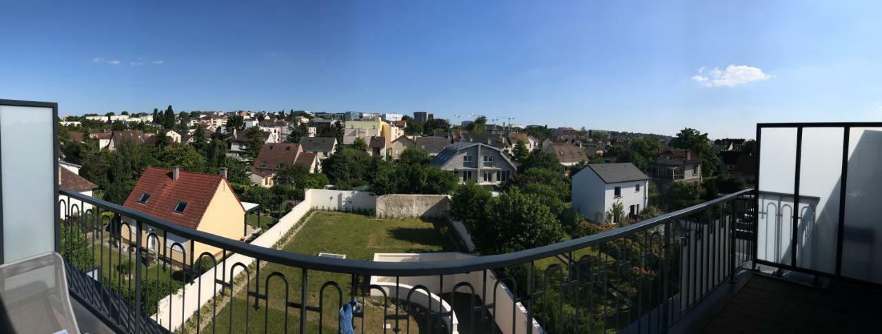 Ferienwohnung 35m2 neuf, plein sud, dernier etage avec terrasse Noisy-le-Grand Exterior foto